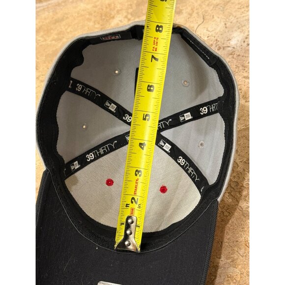 San Francisco 49ers New Era 39Thirty Red/Gray/Black Stretch Fit Hat Medium-Large - Picture 8 of 8